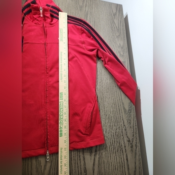 Adidas Clima 365 Sweater Womens Small Red - Picture 7 of 7